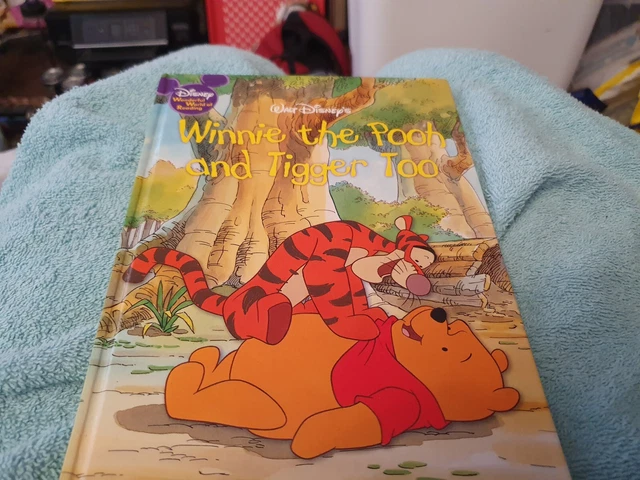 DISNEY WONDERFUL WORLD Reading WINNIE THE POOH AND TIGGER TOO 16X22cm ...