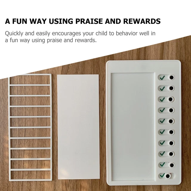 MEMO CHECKLIST BOARD Bedtime Routine Chart Self-discipline Checker £15. ...