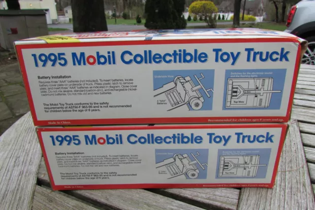 1995 Mobil Collectible Toy Truck Limited Offer Collectors Edition 3Rd In Series 3