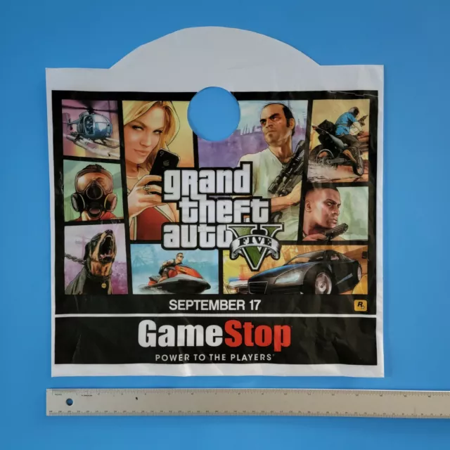 RockStar Games Grand Theft Auto V GTA 5 Gamestop Launch Night Bag 2014