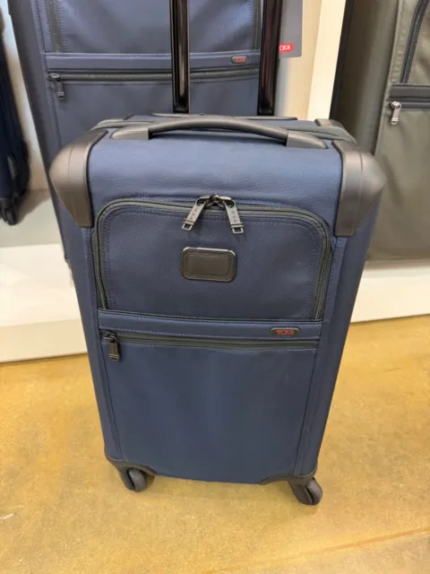 NEW Tumi Gen 4.3 Core EXTENDED TRIP Expandable - 4 Wheel Packing Suit Case BLUE
