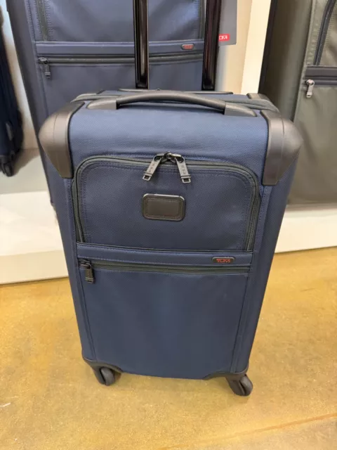 NEW Tumi Gen 4.3 Core MEDIUM TRIP Expandable - 4 Wheel Packing Suit Case BLUE