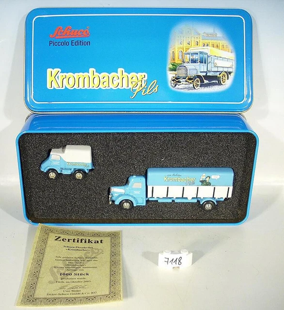 SCHUCO PICCOLO-SET SONDERSERIE Krombacher Brauerei Art.Nr