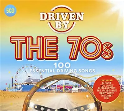 Various Artists : Driven By the 70s CD Box Set 5 discs (2018) Quality guaranteed