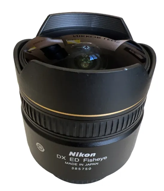 Nikon NIKKOR 10.5mm f/2.8 CRC DX AF ED G Lens