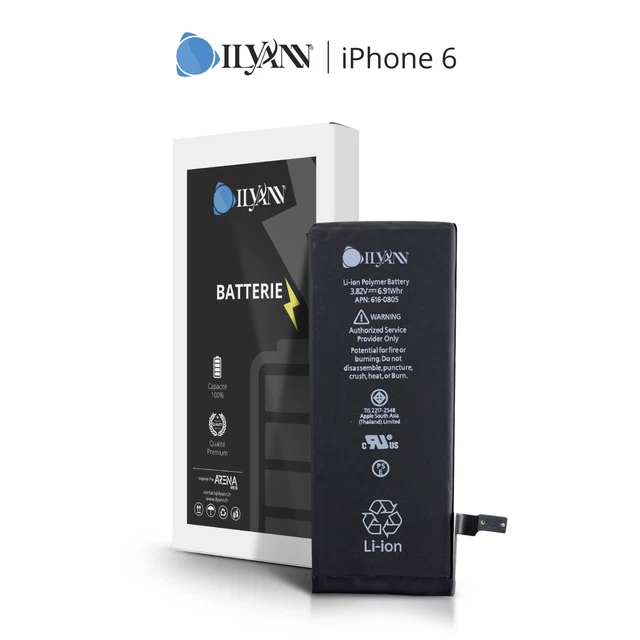 Batterie interne IPhone 6 6s 7 8 Plus X XS 11 12 PRO MAX SE identique original