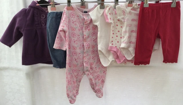 Baby Girls Bundle Of Clothing Age 0-3 Months Baby Gap Next