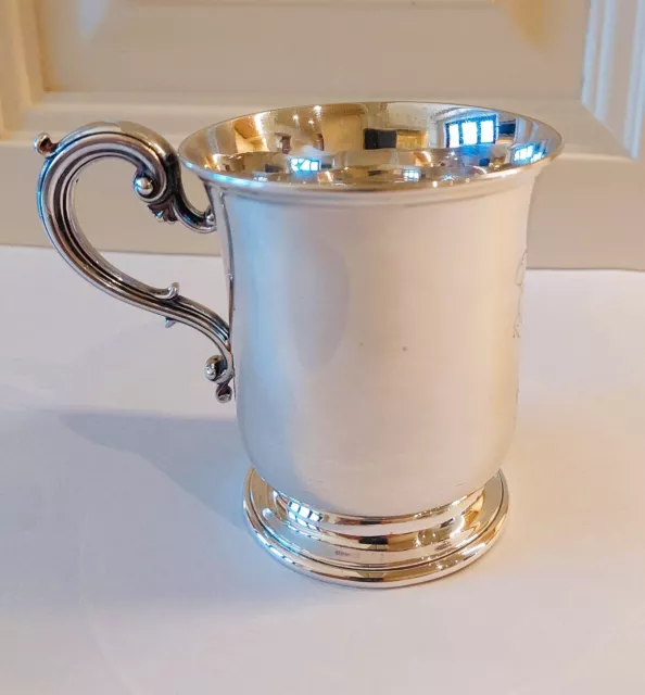 Victorian Sterling Silver Christening Cup, Edward & John Barnard, London,1858