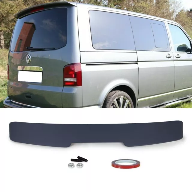 Spoiler de Toit Aileron Arrière Apprêté Compatible pour VW T5 Avec Hayon 03-15