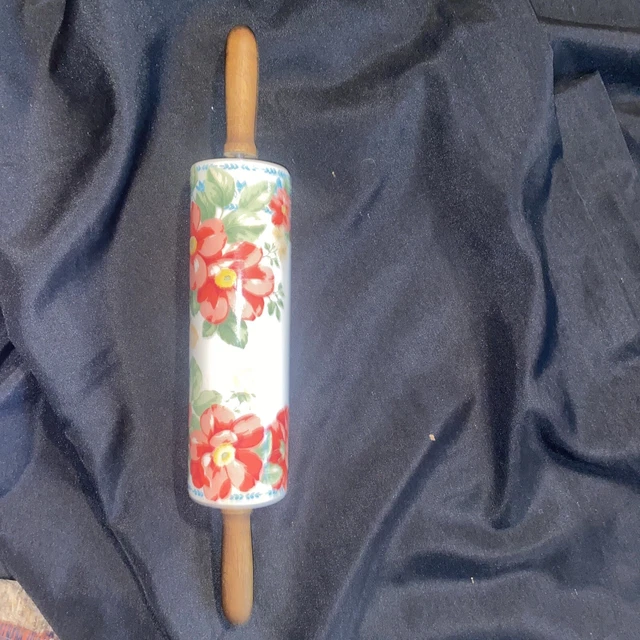 ALFILER RODANTE DE CERÁMICA FLORAL FLORAL DE COLECCIÓN MUJER PIONEER (Diseño descontinuado) ¡HERMOSO!