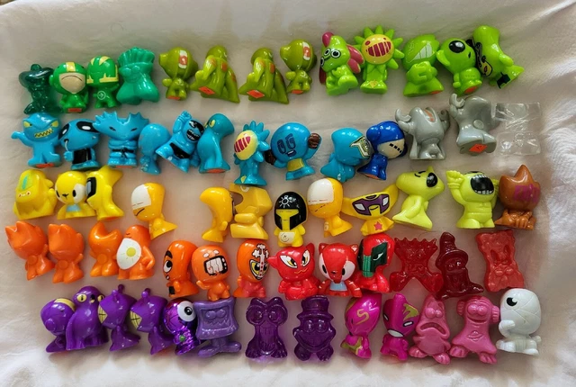 Gogos Crazy Bones Lot 64 Pieces.