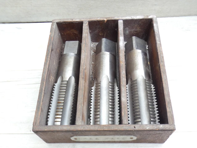 Tarauds pour filetage M8 x 1 / ISO2/6H / DIN 374 / HSS-E / poli