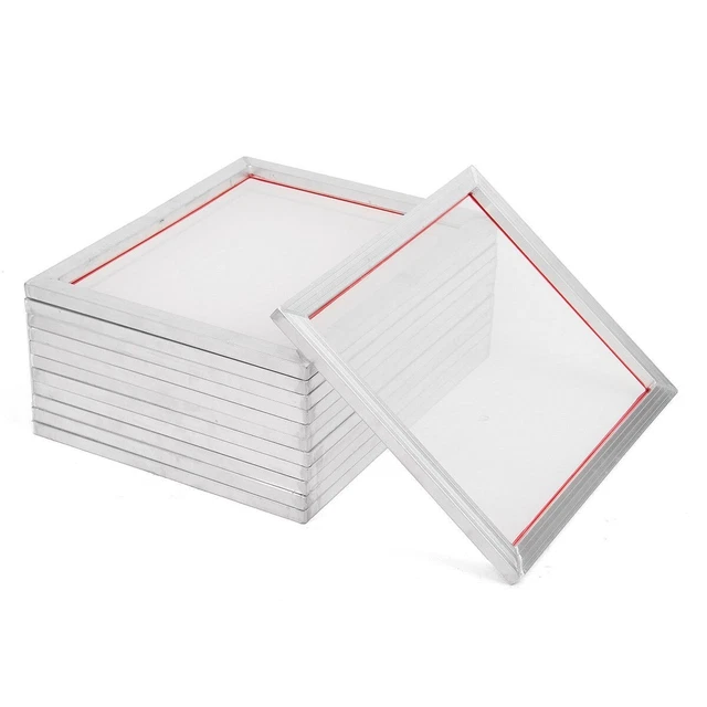 Aluminium Soie Écran Impression Cadre Réutilisable Chimique Résistant pour DIY T