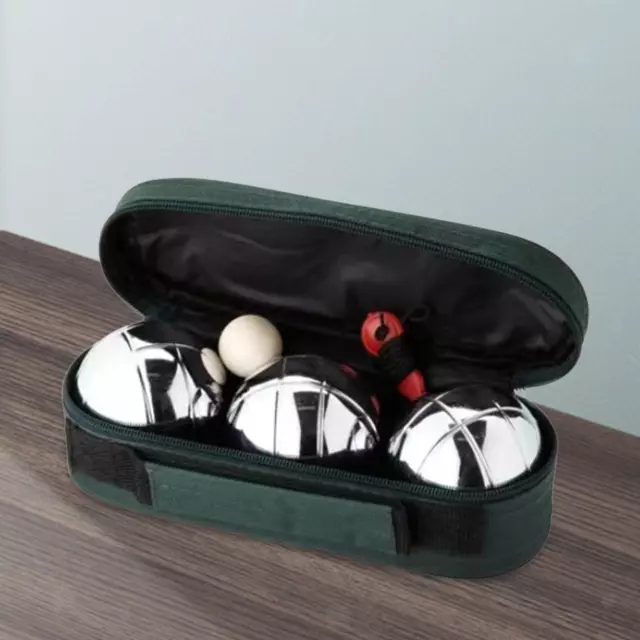 Jeu De Boules De Pétanque Avec étui Arrière-cour Durable Pour Jeux De