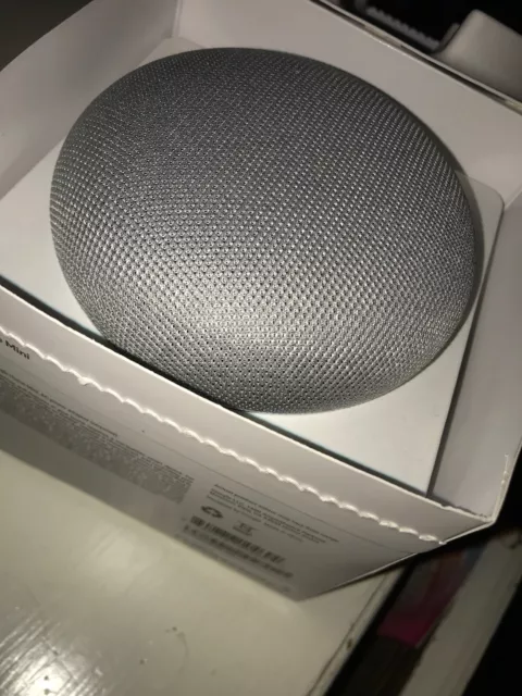 Google Home Mini Smart Speaker with Google Assistant - Chalk