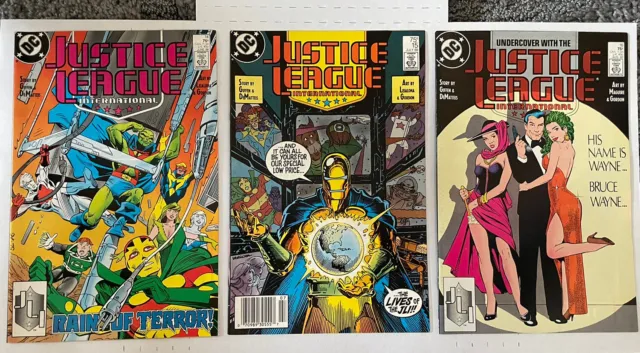 Justice League International 1988 DC Comics Lot Of 12 Great Condition