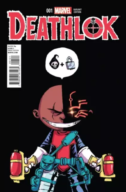 Deathlok Issue #1 Vol #5 (Skottie Young Variant Cover) (December 2014) Comic Boo