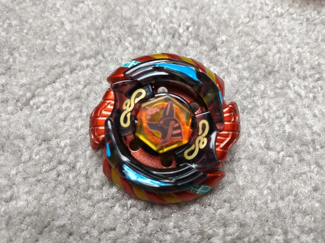 Mercury Anubis 90XF + stickers Brave Red Ver Beyblade TAKARA TOMY METAL FIGHT