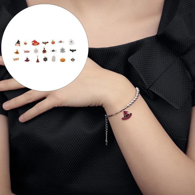 21pcs halloween enamel charm Legierung Anhänger Halloween Dekoration Charme Diy