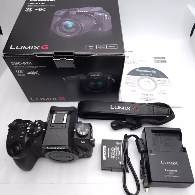 *TOP MINT* Panasonic LUMIX DMC-G7 Mirrorless Camera body With Box From Japan