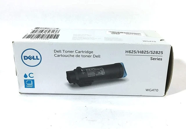 Genuine Dell WG4T0 Cyan For Dell H625/H825/S2825 * NEW *