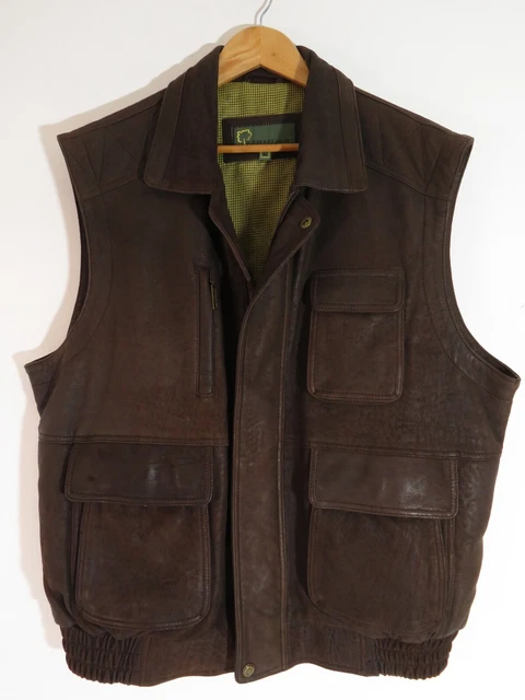 Hidepark leather deals gilet