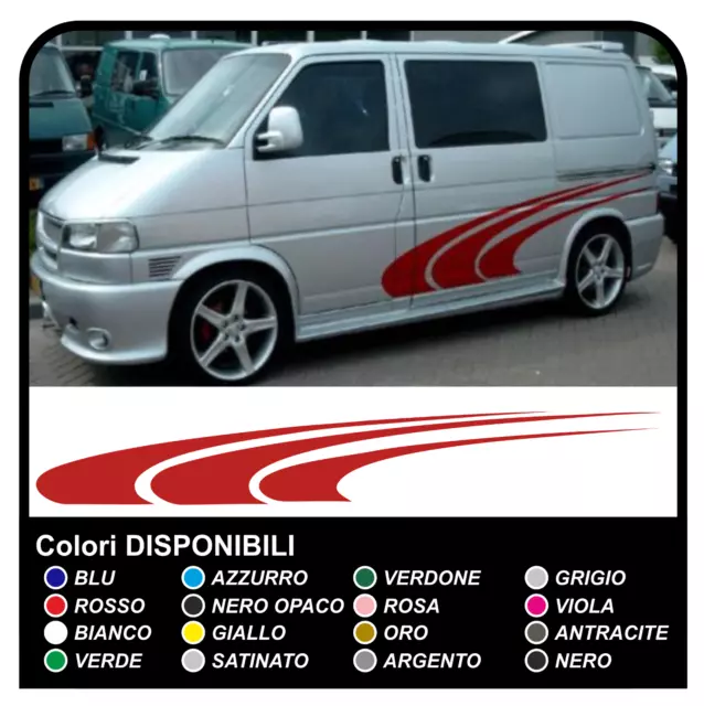 kit completo adesivi per furgone grafica vinile adesivi decalcomanie Set Camper