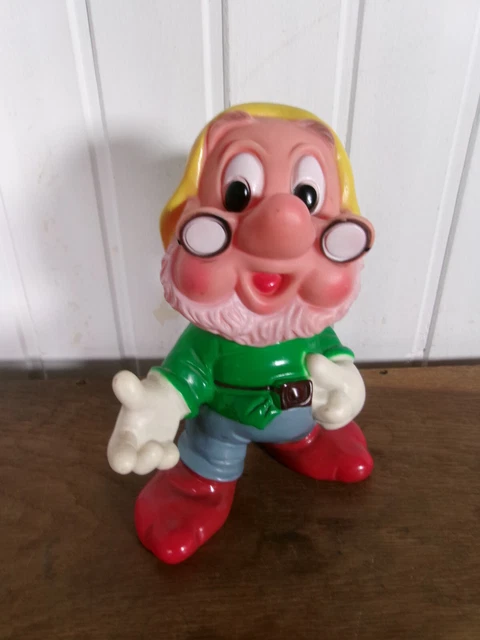 Pouet SIMPLET LEDRA – Éléphant Blanche Neige Et Les 7 Nains 24 Cm – Italie 60's