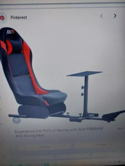 Adx firebase sales a01 racing seat