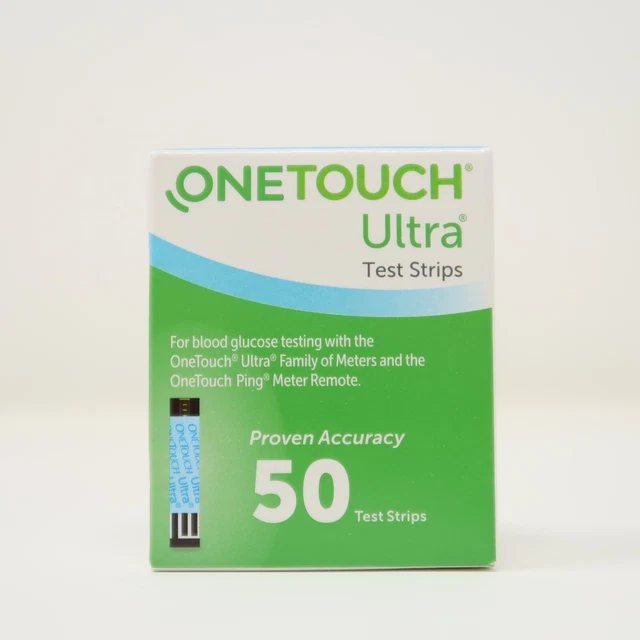 ULTRA TEST Strips for Diabetic Blood Glucose Testing 50 Test