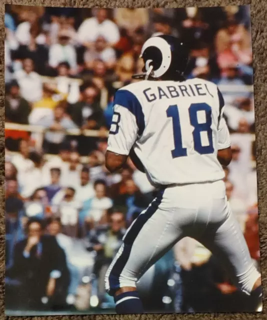 ROMAN GABRIEL 8 X 10 Glossy Photo NM-MT NFL Los Angeles Rams
