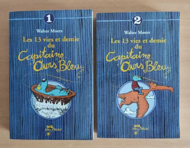 Walter Moers. Les 13 vies et demie du capitaine ours bleu - 2/2 vol. - TTBE