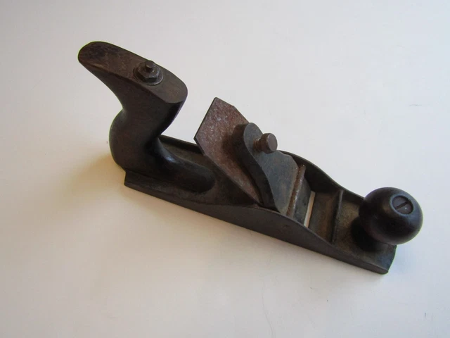Vintage Unmarked Wood Scrub Plane