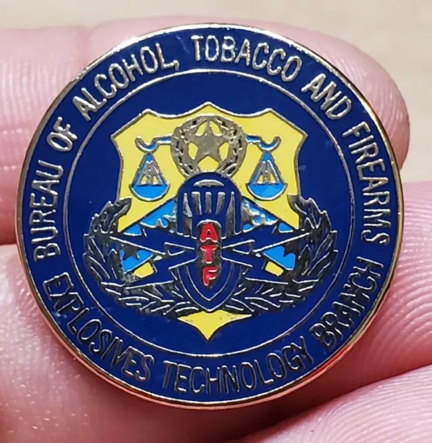 ATF Bureau of Alcohol Tobacco and Firearms Explosives Technology Branch Pin