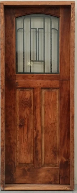 Rustic reclaimed lumber square top DUTCH door solid wood story book winery