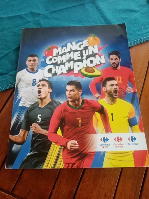 Album Football Mange Comme Un Champion-Euro 2020 Avec 87 Vignettes-France