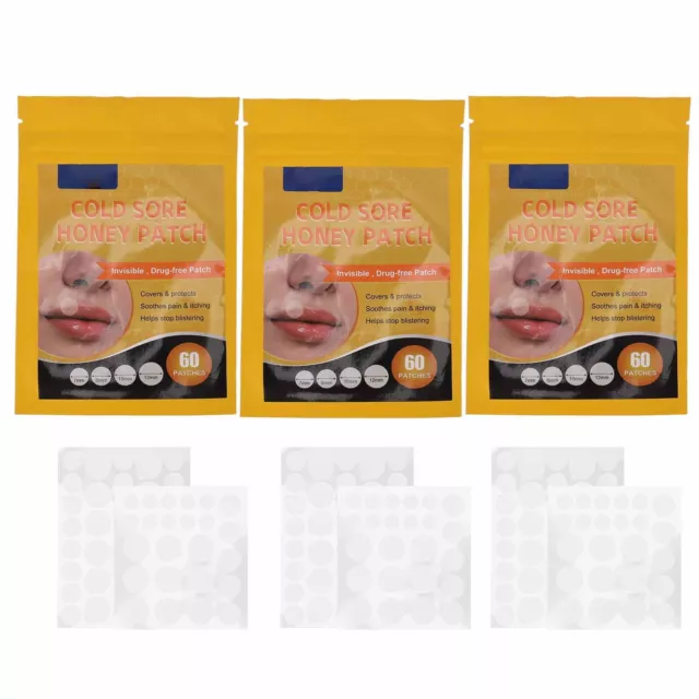 180pcs Bouche Blister Patch Cold Sore Blister Lèvre Patch Cold Sore Guérison Hyd