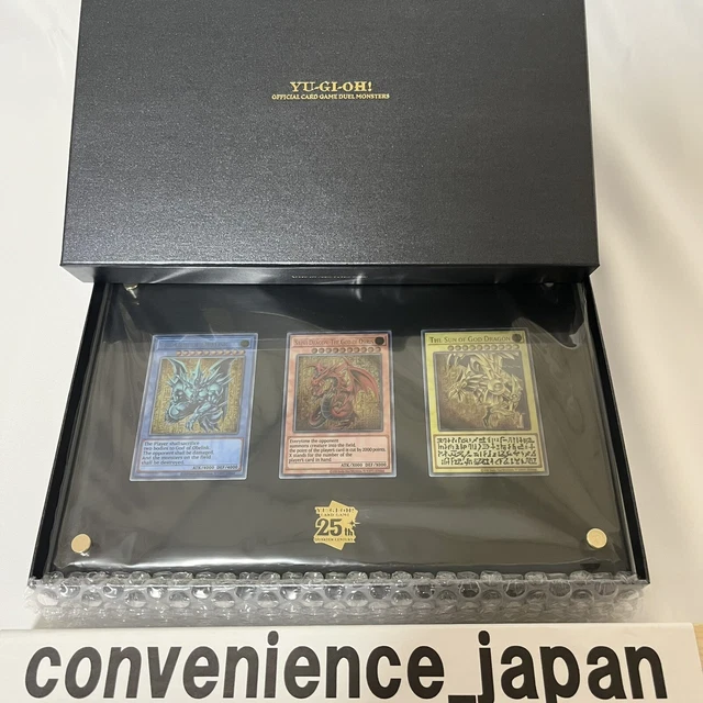 YUGIOH TCG 25TH Anniversary Stainless Steel Egyptian God Cards  Commemorative New 360.94 - PicClick UK