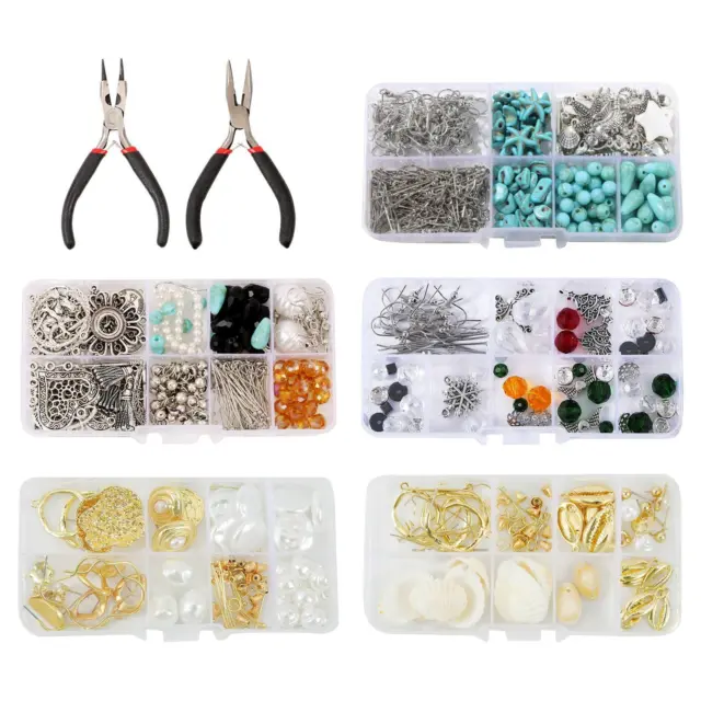 Boucles d'oreilles DIY Making Starter Kit Charms for Jewelry Making Supplies