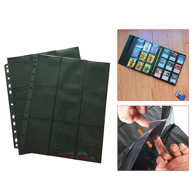 Álbum de tarjetas de colección de páginas interiores de mini bolsillo 20/36/90 piezas