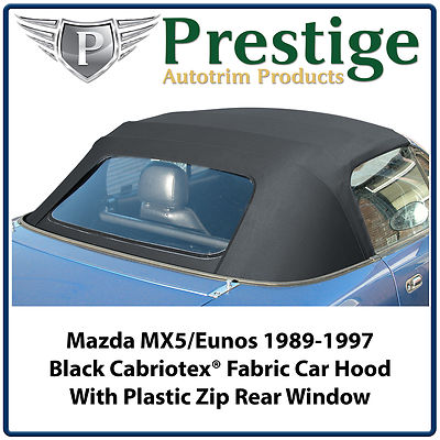 vetro cofano tetto montato e telaio servizio £ 480 MAZDA MX5/EUNOS vinile 