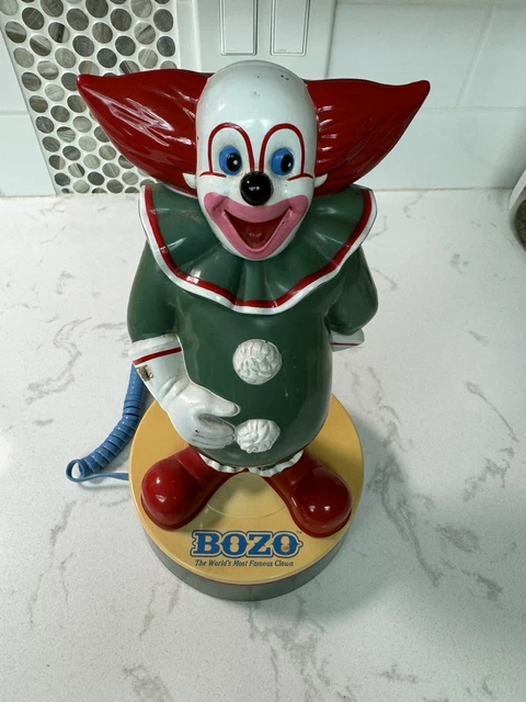 ♪Bozo the Clown/Phone(80s) Vintage Bozo the Clown Telephone - Etsy