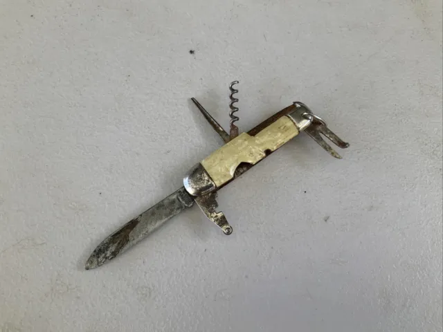 Vintage Contento Folding Pocket Knife; Germany; Collectable