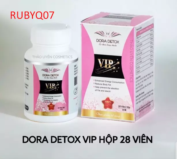 5 x perte de poids Giam can Dora Detox Vip 100 % naturelle