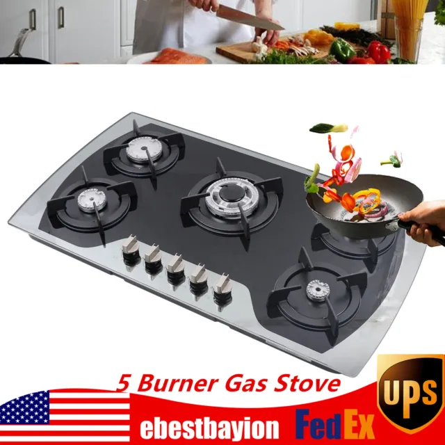 2 Burner Electric Cooktop 12 inch, Cooksir 3000W Electric Stove Top 220-240V, 9 Power Level, Knob Control, Auto Shut Down Protection, Hard Wired, No P