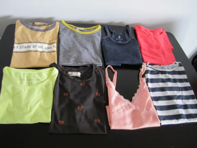 8 Eight Girls/Women tops/t-shirts, vests for Pull and Bear, Zara, H&M