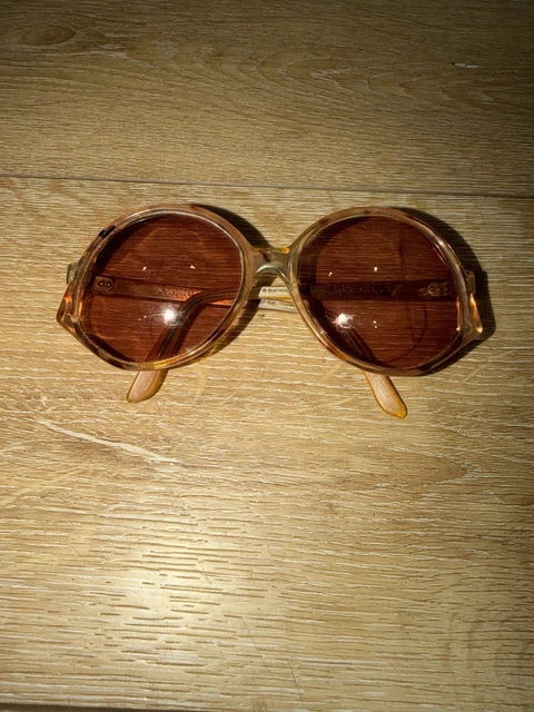 Vintage Sunglasses‎ Frame France Greenelle Pierre Cardin Amber Frames ONLY Vintage Sunglasses Frame France Greenelle Pierre Cardin  main image 2