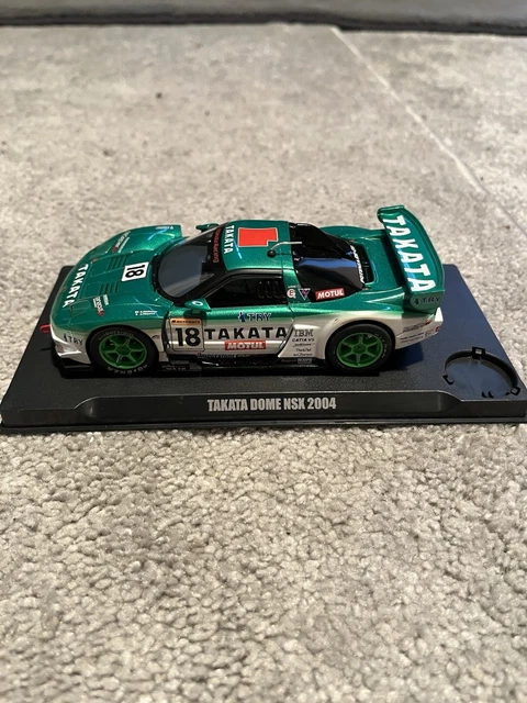 SCALEXTRIC QUATTROX SLOT Cars, Takata Dome Honda Nsx 2004