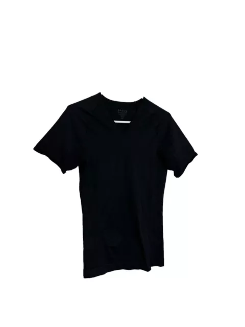 SPANX Black V Neck Zoned Performance Undershirt Compression Shirt MENS SIZE XXL