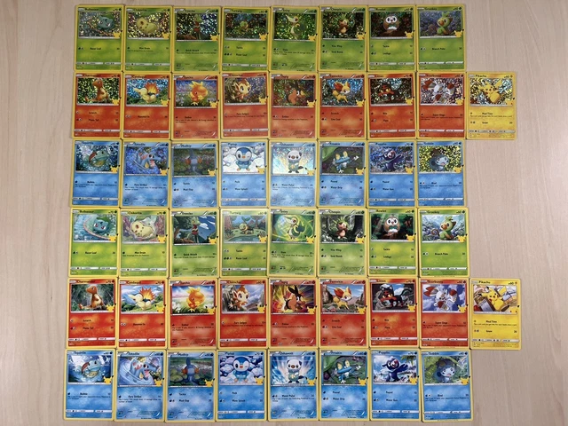 pokemon 25th anniversary cards full set Chinese 25th Anniversary Box [Umbreon]